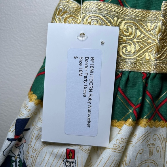 NWT Little Loaves and Fishes Baby Girl Christmas Nutcracker Dress Size 1… - Picture 6 of 7